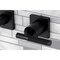 Kingston Brass KS6120CKL Two-Handle Wall Mount Bathroom Faucet, Matte Black KS6120CKL - alternate 6